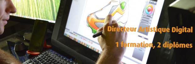 Directeur Artistique Digital 2018: 1 formation, 2 diplômes