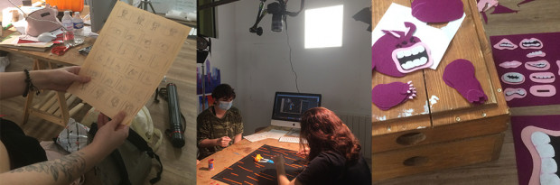 Tournage Animation Stop Motion pour nos Prépas 3D!
