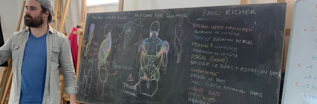 Cours d'anatomie à l'EMC