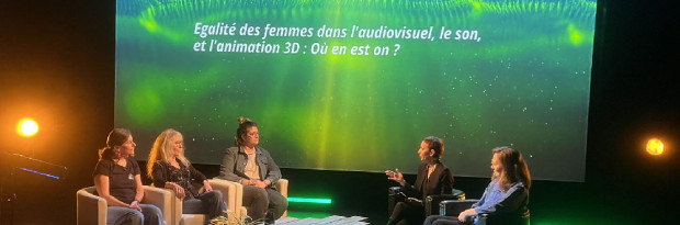 Égalité homme femme dans l’audiovisuel, l’animation 3D et les métiers du son : retour sur la table ronde organisée par l’EMC